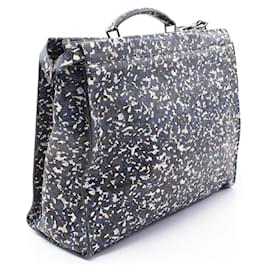 Fendi-Fendi Peekaboo Large Leather Handbag-Blue