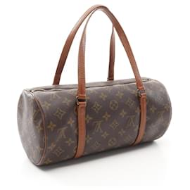 Louis Vuitton-Louis Vuitton Papillon 30 Monogram Handbag-Brown