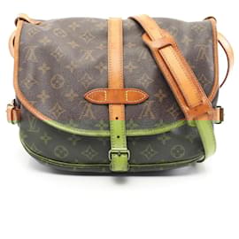 Louis Vuitton-Louis Vuitton Monogram Saumur 30 Shoulder Bag-Brown