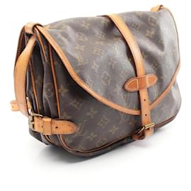Louis Vuitton-Louis Vuitton Monogram Saumur 30 Shoulder Bag-Brown