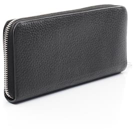 Louis Vuitton-Louis Vuitton Zippy Wallet Vertical Black-Black