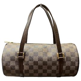 Louis Vuitton-Louis Vuitton Papillon PM Handbag-Brown