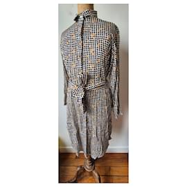 Autre Marque-Printed dress, midi cut, size 38, SEPTEM-Other