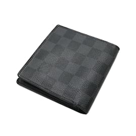 Louis Vuitton-Louis Vuitton Damier Graphite Wallet-Black