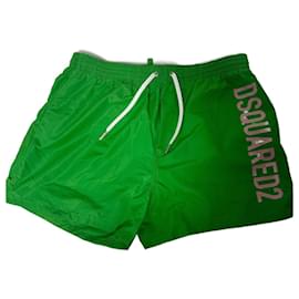 Dsquared2-Shorts de bain verts Dsquared2-Rose,Vert
