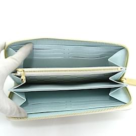 Louis Vuitton-Louis Vuitton Zippy Wallet in Pistachio Green-Green