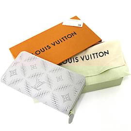 Louis Vuitton-Louis Vuitton Mahina Leather Long Wallet-Brown,Pink