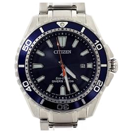 Citizens of Humanity-Citizen Men's Eco-Drive Radio-Controlled Diver's Watch-Other