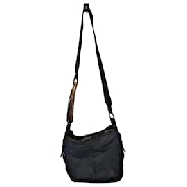 Yves Saint Laurent-Authentic YSL Tom Ford Rive Gauche Denim Mombasa Crossbody Bag-Blue