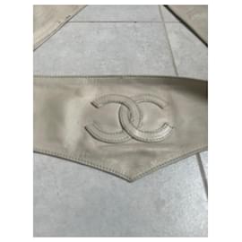Chanel-Belts-Grey