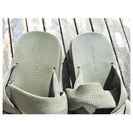 Bottega Veneta-Bottega Veneta men's sandals size 42 with some marks, see photos.-Green