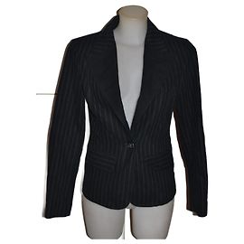 Giacca Max & Co in cotone nera Taglia 40 Nero