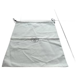 Hermès-Hermès dust bag for original handbag for Birkin 30 dimensions 45X49 cms-Beige,Grey