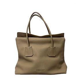 Borsa tote Baynard Burberry beige in pelle Beige