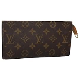 Louis Vuitton-LOUIS VUITTON Monogram Bucket GM Pouch Accessory Pouch LV Auth 118120-Monogram