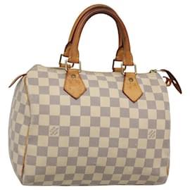 Louis Vuitton-LOUIS VUITTON Damier Azur Speedy 25 Hand Bag N41534 LV Auth 116485-Other