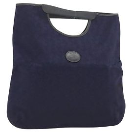 Céline Sac à main CELINE C Sulky en toile marine Auth ar13420 Bleu Marine