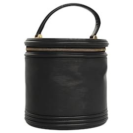 Louis Vuitton-LOUIS VUITTON Epi Cannes Hand Bag Black M48032 LV Auth yk17770-Black