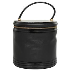 Louis Vuitton-LOUIS VUITTON Epi Cannes Hand Bag Black M48032 LV Auth yk17770-Black