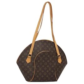 Louis Vuitton-LOUIS VUITTON Monogram Ellipse Shopping Shoulder Bag M51128 LV Auth 117864-Monogram