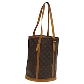 Louis Vuitton-LOUIS VUITTON Monogram Bucket GM Shoulder Bag M42236 LV Auth 117879-Monogram