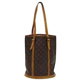Louis Vuitton-LOUIS VUITTON Monogram Bucket GM Shoulder Bag M42236 LV Auth 117879-Monogram