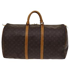 Louis Vuitton-LOUIS VUITTON Monogram Keepall 50 Boston Bag M41426 LV Auth 116929-Monogram