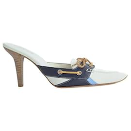 Tod's-Leather heels-White