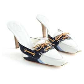 Tod's-Leather heels-White