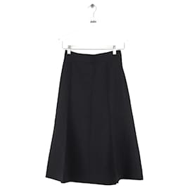Chloé-Wool skirt-Black