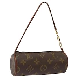 Louis Vuitton-LOUIS VUITTON Monogram Papillon Pouch Vintage LV Auth 117454-Monogram