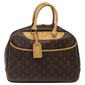 Louis Vuitton-LOUIS VUITTON Monogram Deauville Hand Bag M47270 LV Auth 117925-Monogram