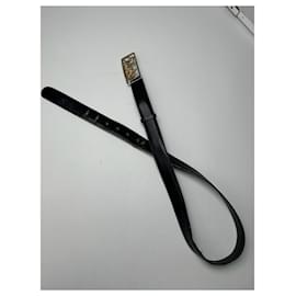 Céline-CELINE Belts T.cm 95 Leather-Black