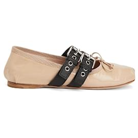 Miu Miu-Ballerines Miu Miu-Beige