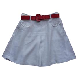 Autre Marque-Skirt suit-White