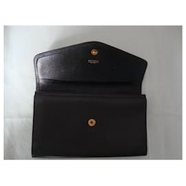 Valextra-Purses, wallets, cases-Black