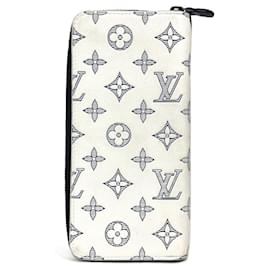 Louis Vuitton-Louis Vuitton Zippy Wallet Vertical-White