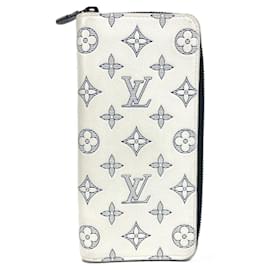 Louis Vuitton-Louis Vuitton Zippy Wallet Vertical-White