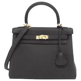 Hermès-Hermès Kelly 25-Black