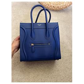 Céline-Céline Luggage-Blue