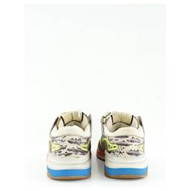 Gucci-Baskets en cuir-Multicolore