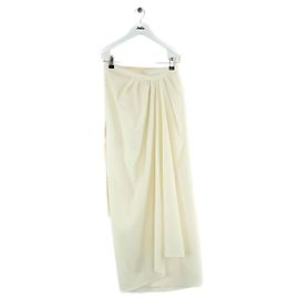 Jupe Maison Martin Margiela Beige en Polyester Beige