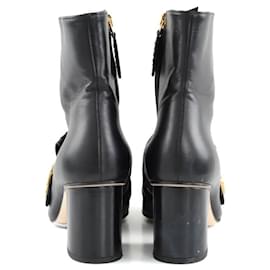 Gucci-Boots en cuir-Noir