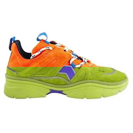 Isabel Marant-Baskets en cuir-Orange