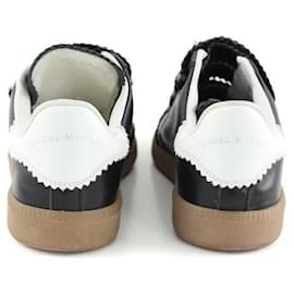 Isabel Marant-Leather sneakers-Black