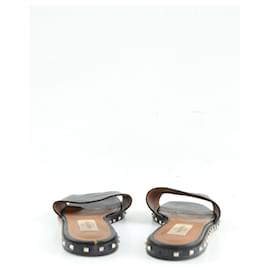 Valentino-Sandales en cuir-Noir
