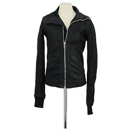 Rick Owens Leather jacket Black