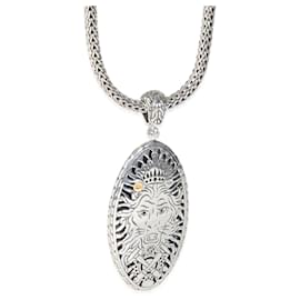 Autre Marque-John Hardy Yellow Gold & Sterling Silver  Palu Enhancer Necklace-Other