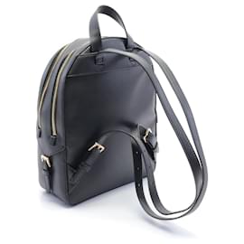 Michael Kors-Michael Kors Leather JAYCEE Backpack 35S2G8TB2L-Black