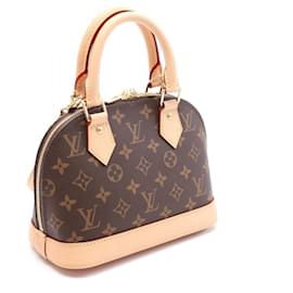 Louis Vuitton-Louis Vuitton Alma BB Handbag Monogram Brown-Brown